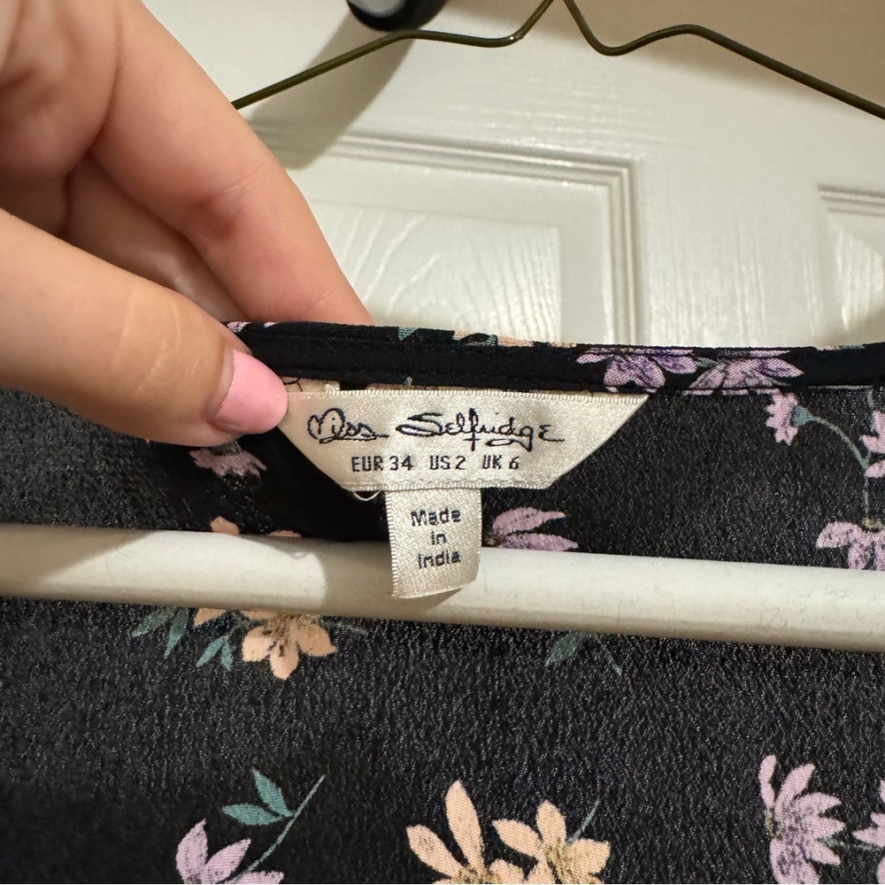 Miss Selfridge Floral Maxi Dress View 6